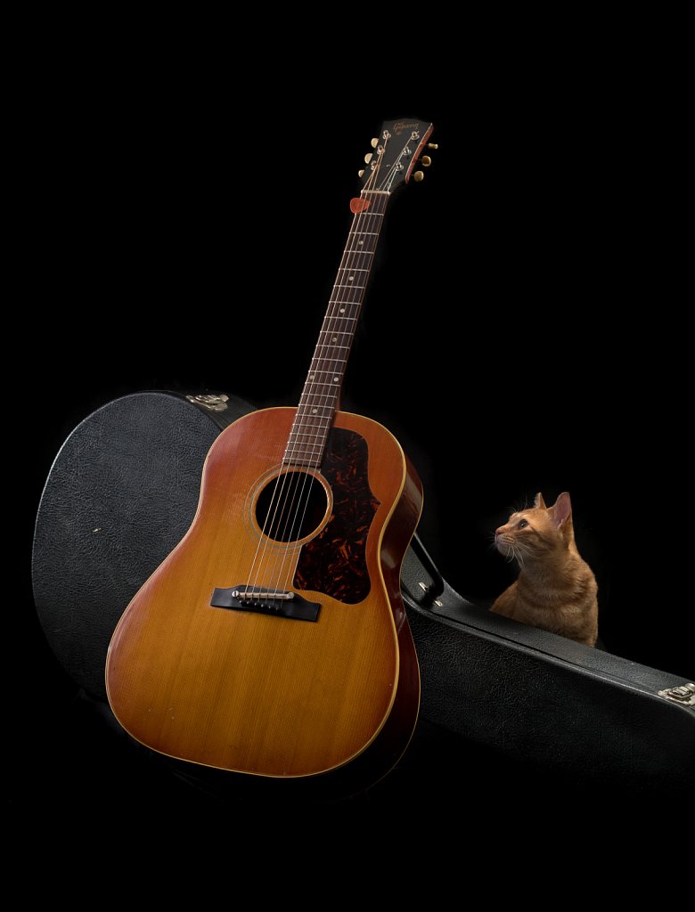 Teto with my dad's old 1963 J-45